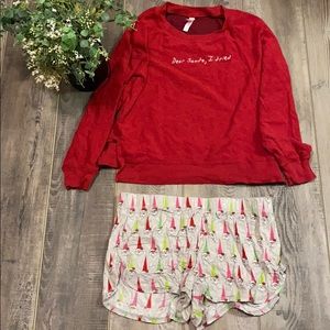 Dear Santa, I tried PJ set